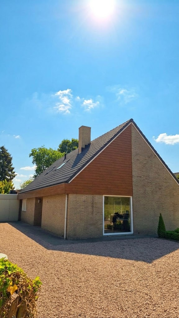Nieuwe scheidingswand met gipsplaat in een woning in Apeldoorn